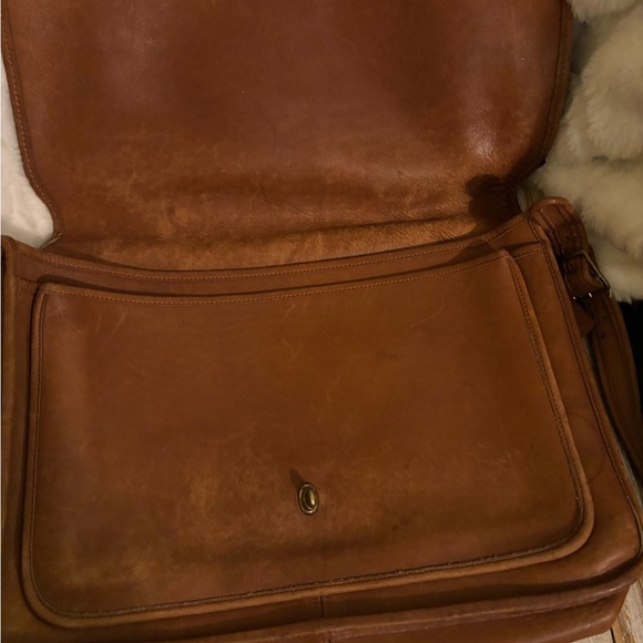 Classic Coach Vintage Brown Leather briefcase - Picture 9 of 15